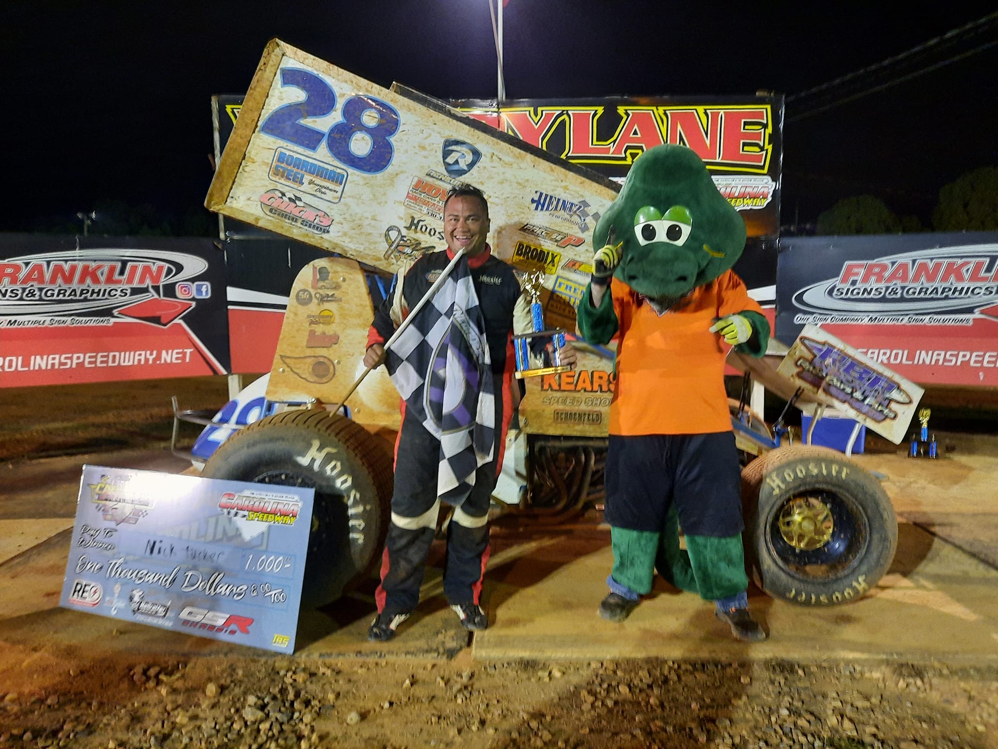 Nick Tucker Secures Carolina Sprint Tour Victory at Carolina Speedway!