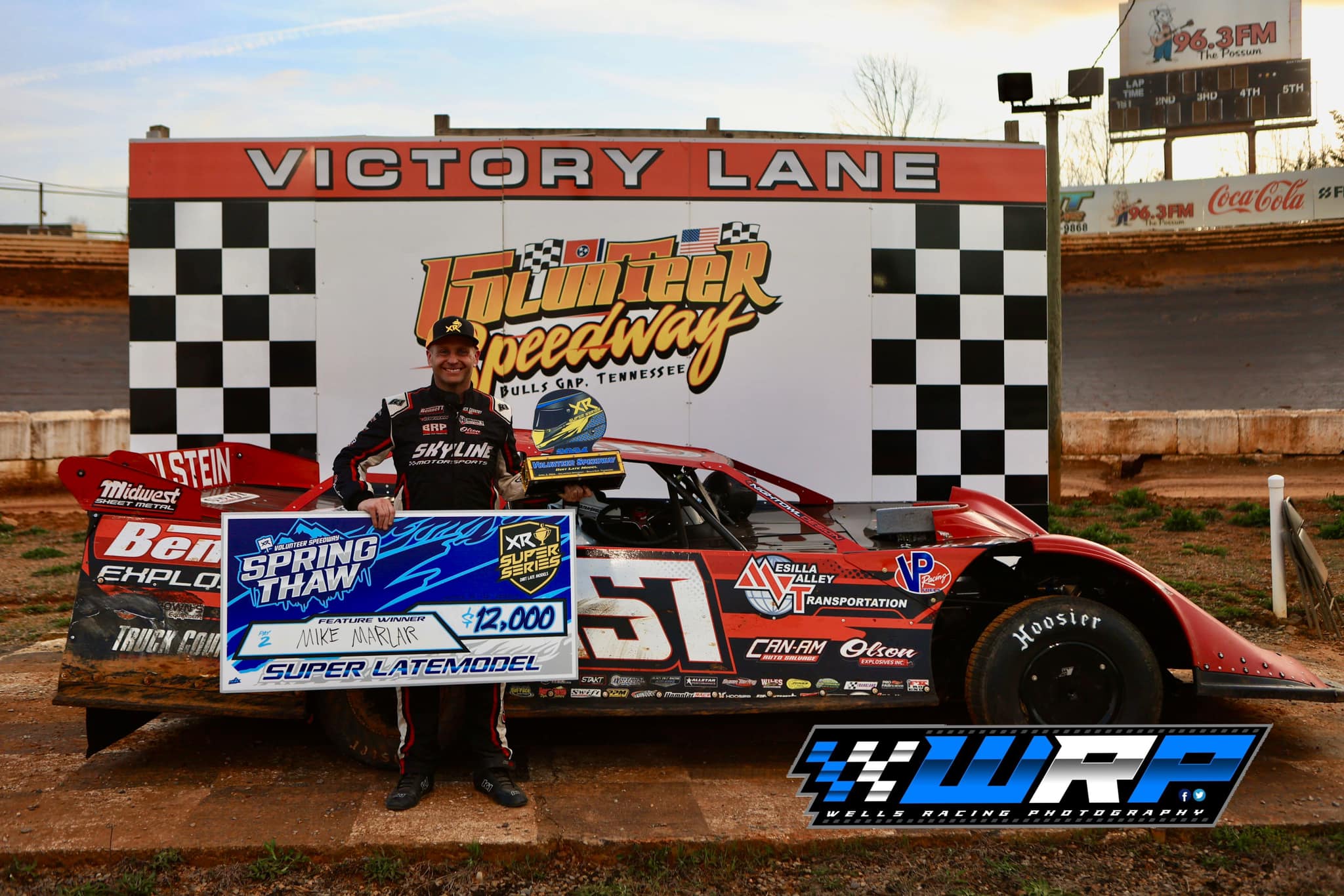 Marlar Sweeps the XR Super Series Spring Thaw Weekend at Volunteer Speedway