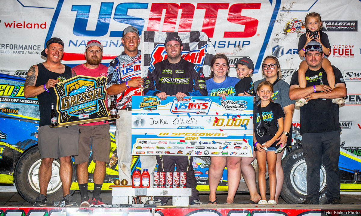 O’Neil Secures Second Career Ed Gressel Memorial at 81 Speedway