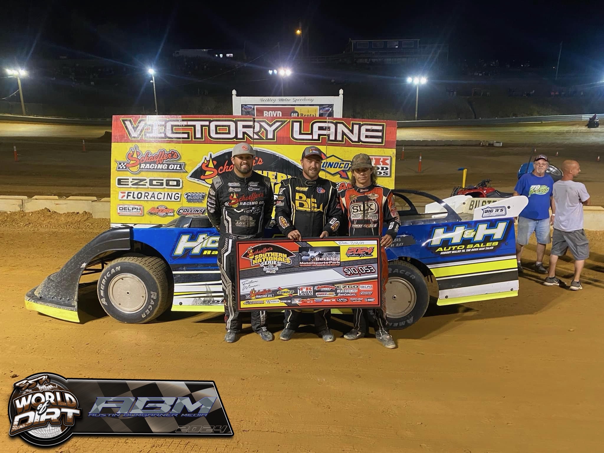 Donald McIntosh Wins Schaeffer’s Oil Southern Nationals Opener at Beckley Motor Speedway