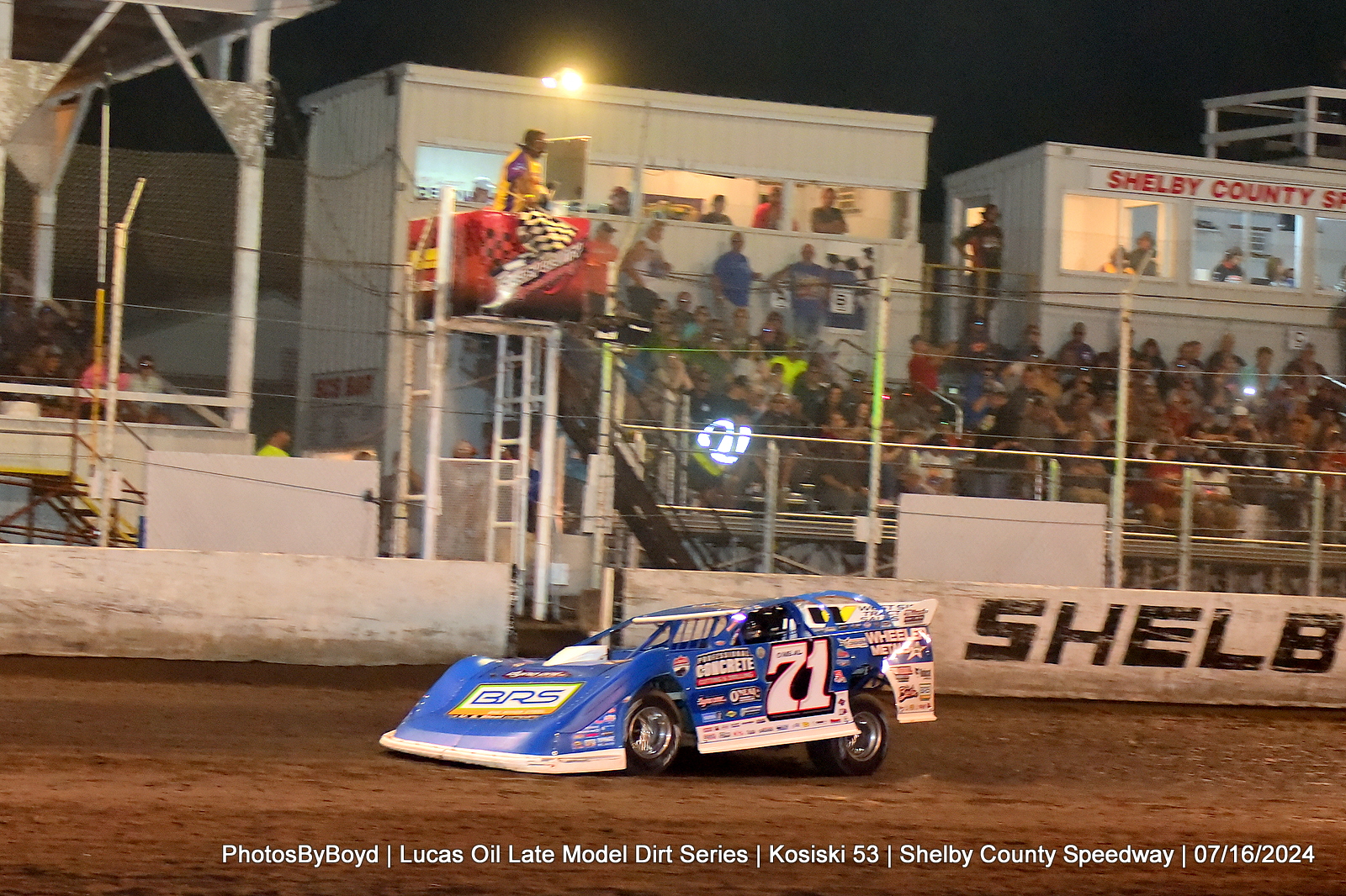 Hudson O’Neal Scores Second Consecutive Lucas Oil Win at Shelby County