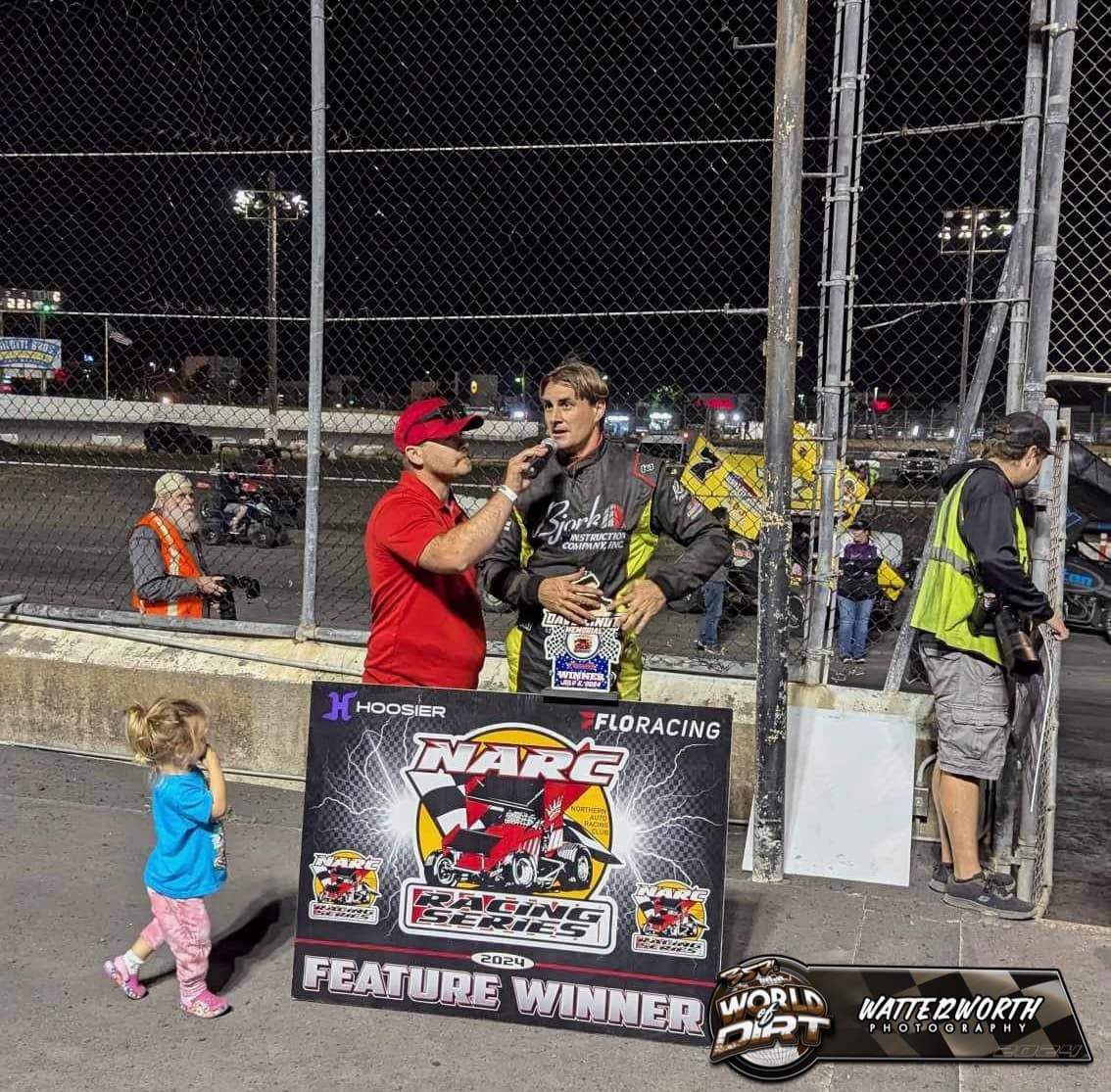 Sean Becker Wins David Lindt Memorial at Petaluma Speedway