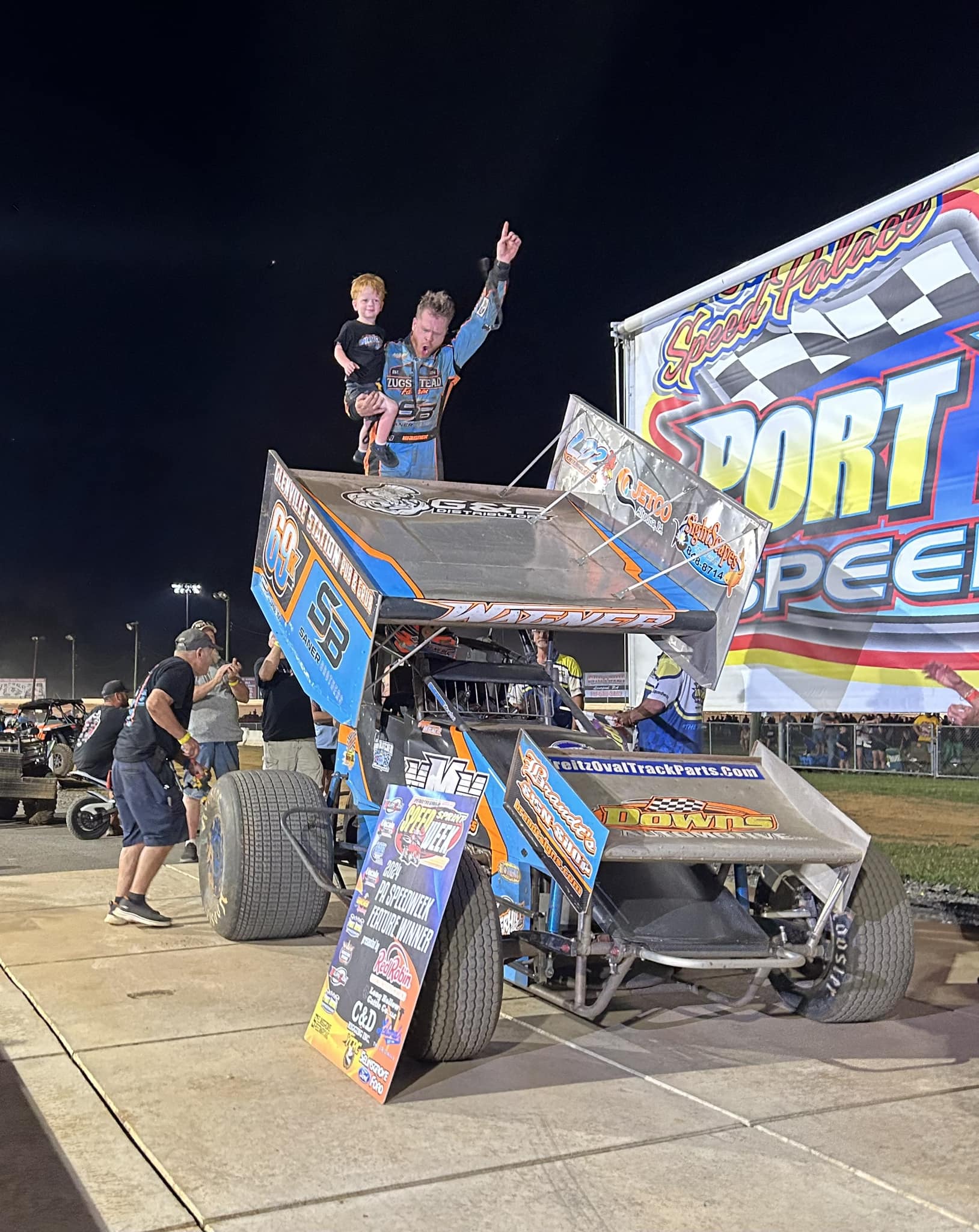 Logan Wagner Wins Greg Hodnett Classic at Port Royal Speedway