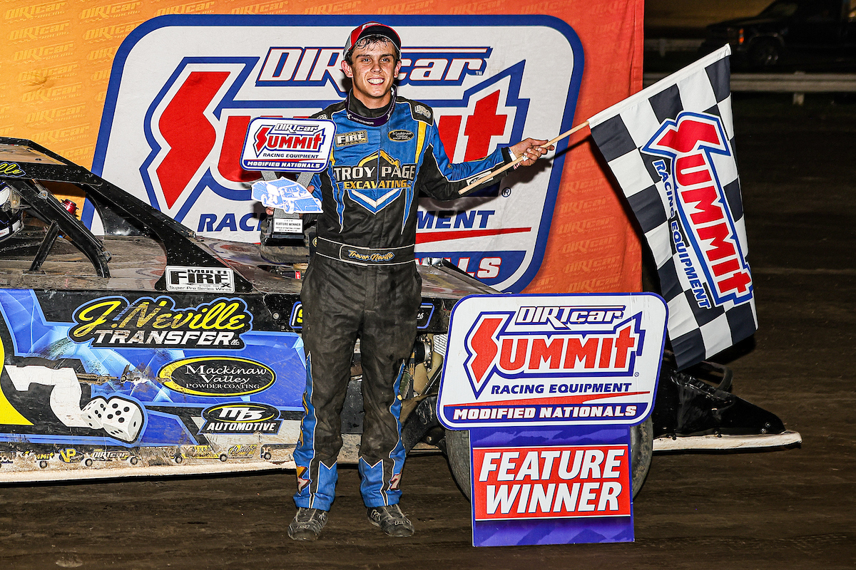 Trevor Neville Claims Third Win of the Season at Riverside International Speedway