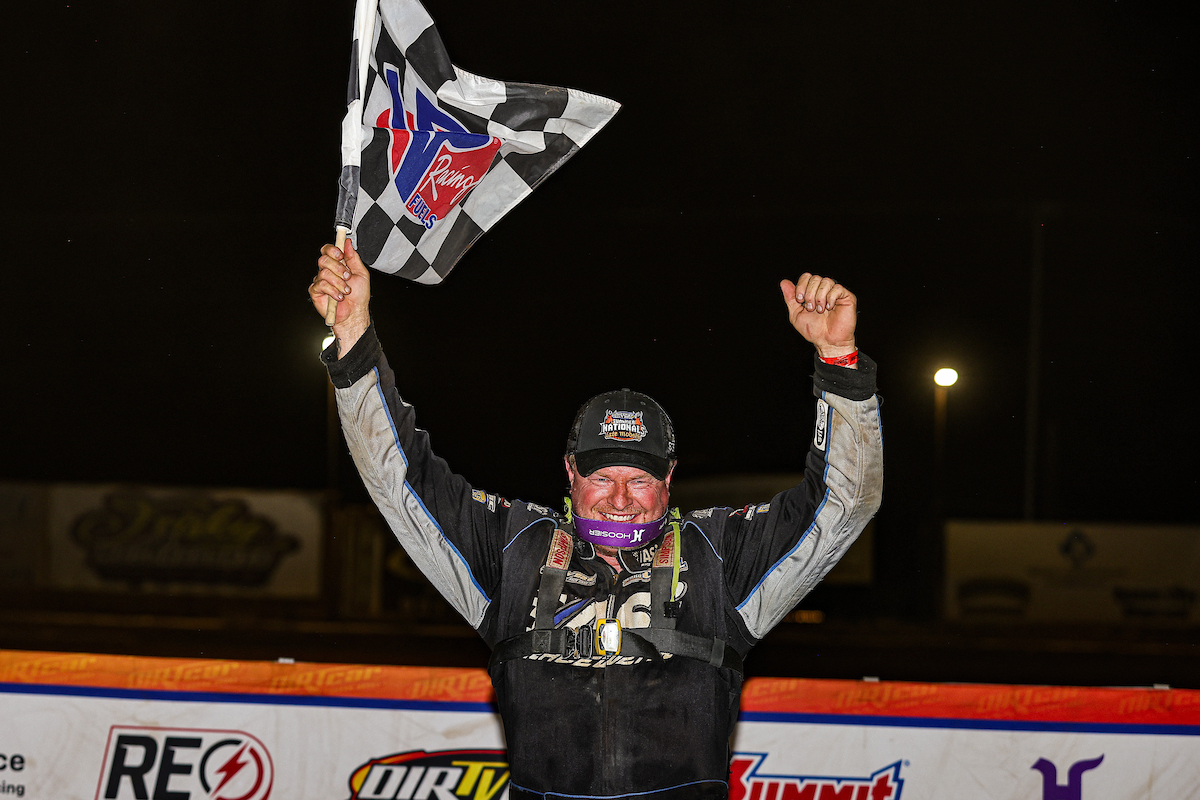 David Breazeale Wins First Career DIRTcar Summer Nationals Event at Clarksville Speedway