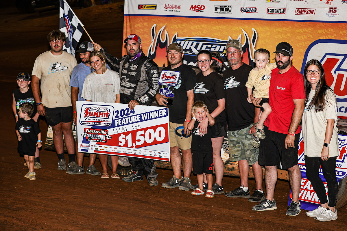 Lucas Lee Dominates Fourth Career Summit Modified Nationals Win at Clarksville Speedway