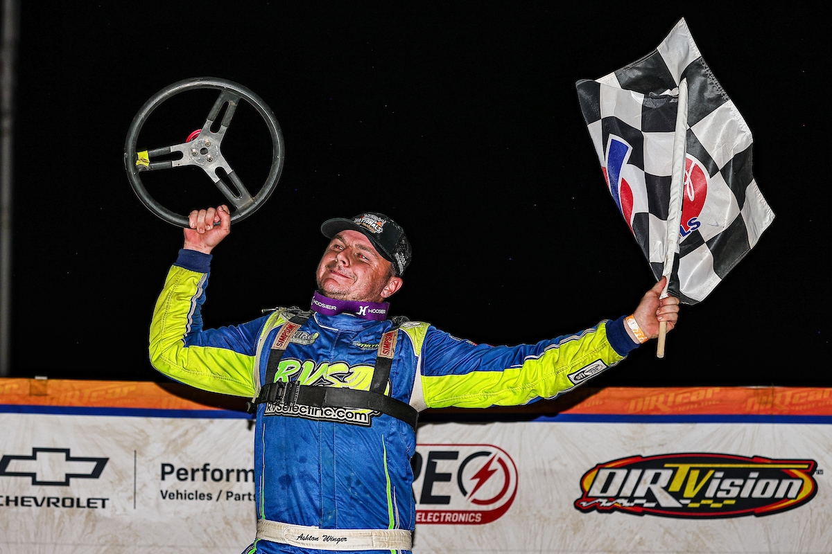 Ashton Winger Dominates Oakshade Raceway Birthday Race