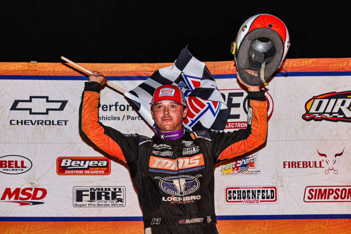 Mike McKinney Dominates at Crystal Motor Speedway